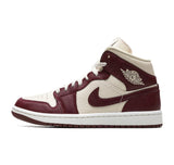 Air Jordan 1 Mid "Split Beach Cherrywood Red"