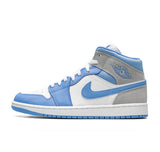 Jordan 1 Mid "University Blue Grey"
