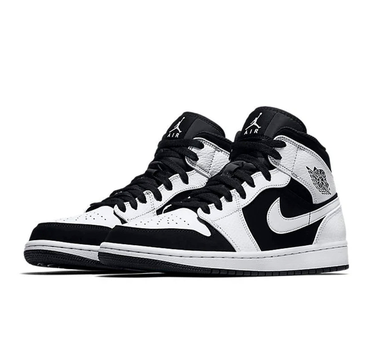 Air Jordan 1 Mid "White Black"