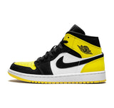 Jordan 1 Mid "Yellow Toe Black"