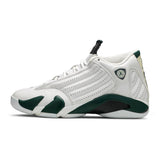 Air Jordan 14 Retro White Forest Green