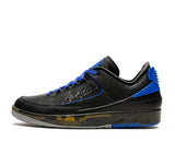 Air Jordan 2 Retro Low "Off-White Black Blue"