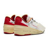 Air Jordan 2 Retro Low "Off-White White Red"