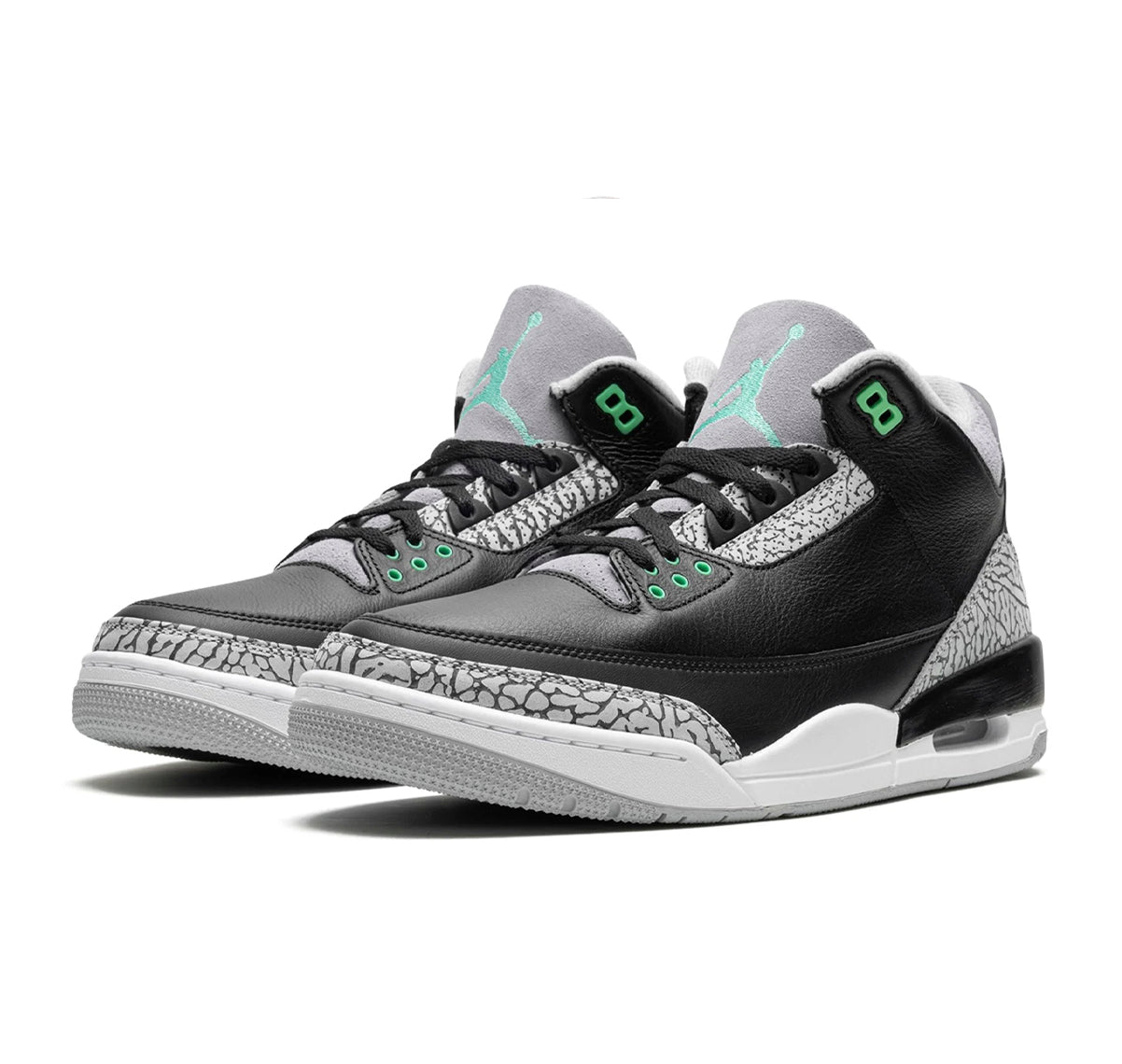 Jordan 3 Retro "Green Glow"