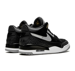 Jordan 3 Retro "Tinker Black Cement Gold"