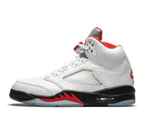 Air Jordan 5 Retro "Fire Red Silver Tongue"