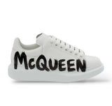 Alexander McQueen Oversized "Graffiti White Black"