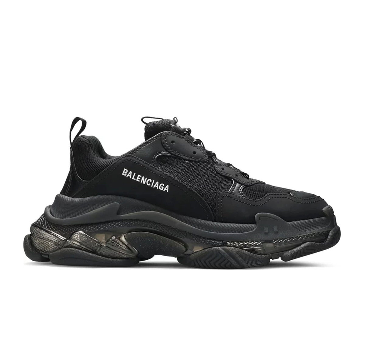Balenciaga Triple S "Clear Sole Black"