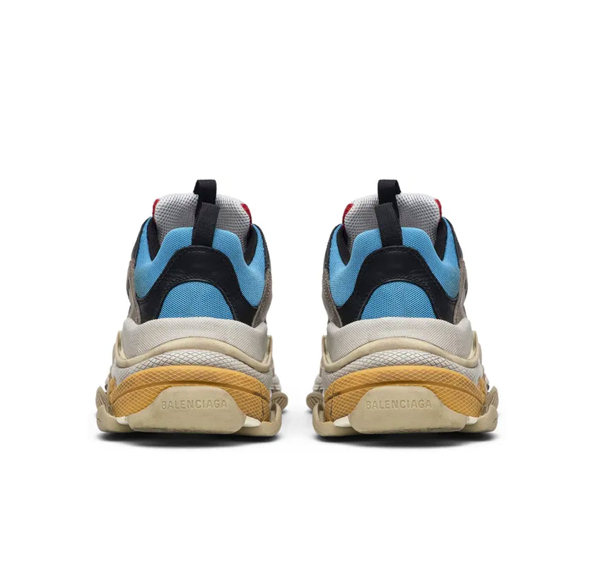 Balenciaga Triple S Grey Red Blue