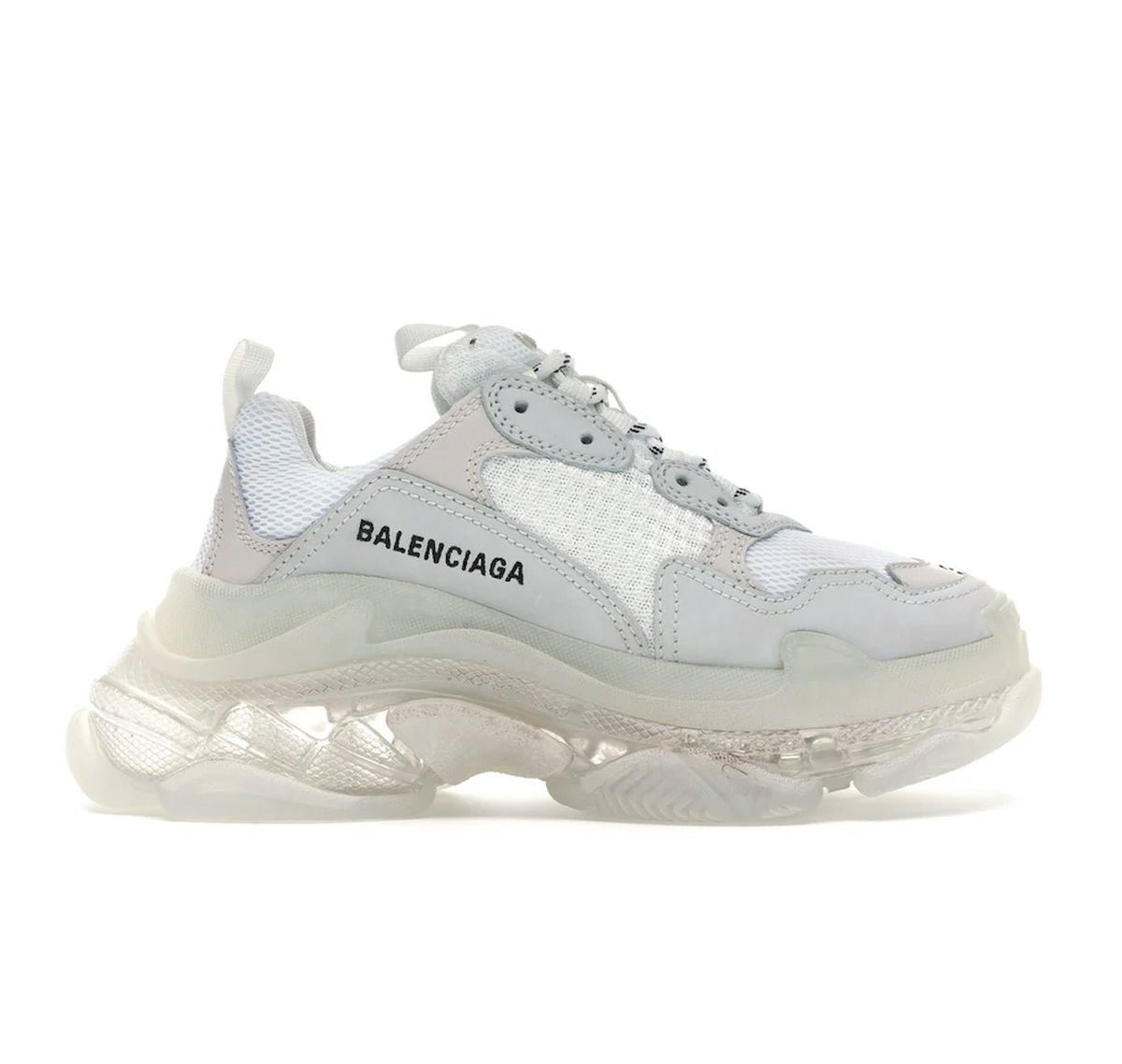 Balenciaga Triple S "White Clear Sole"