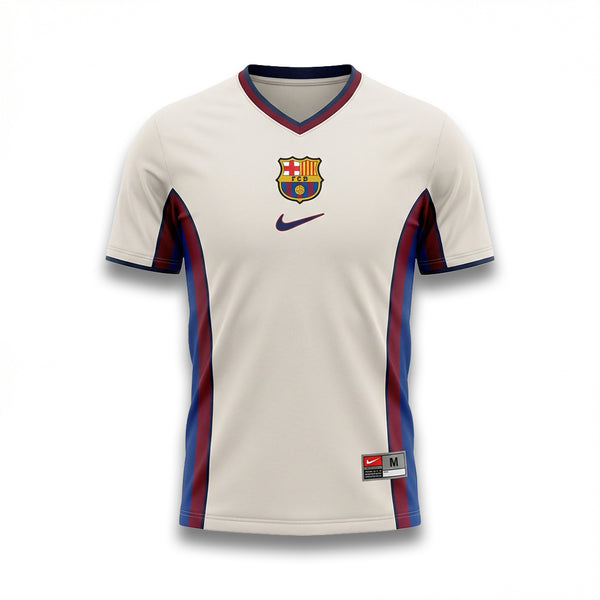 Barcelona 1998/99 Camiseta Visita Retro