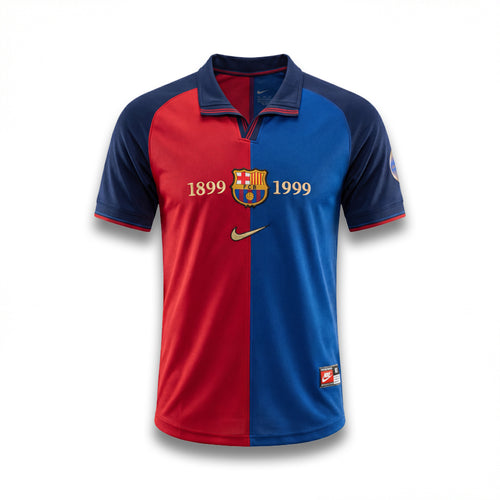 Barcelona 1999/00 Camiseta Local Retro