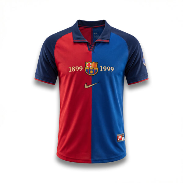 Barcelona 1999/00 Camiseta Local Retro