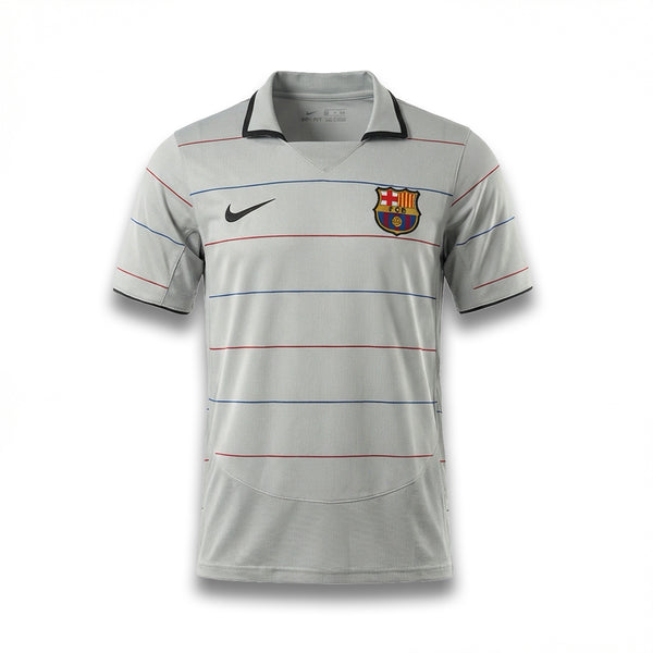 Barcelona 2003/04 Camiseta Visita Retro