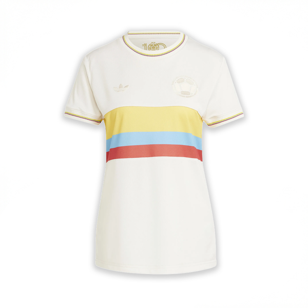 Camiseta Selección Colombia 100 Años Retro Mujer