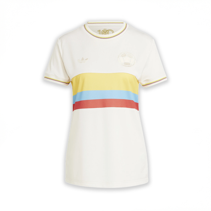 Camiseta Selección Colombia 100 Años Retro Mujer