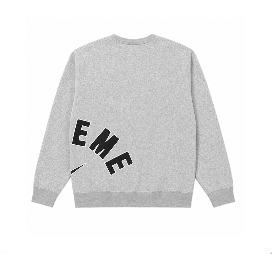 Supreme x Nike Arc Crewneck “Heather Grey”