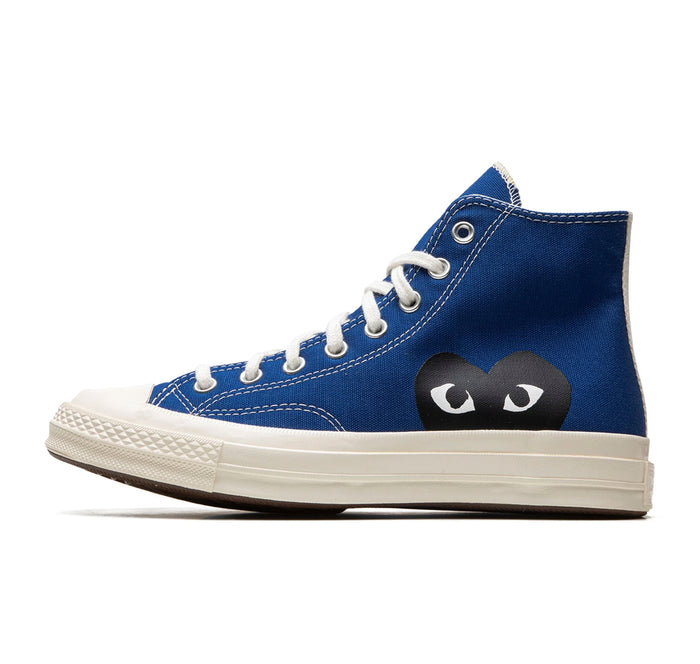 Converse Chuck Taylor All Star 70 Hi "Comme des Garcons PLAY Blue Quartz"