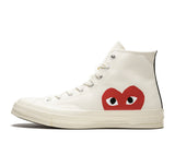 Converse Chuck Taylor All Star 70 Hi "Comme des Garcons PLAY White"
