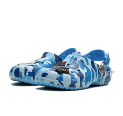 Crocs Classic Clog "A Bathing Ape ABC Camo Blue"