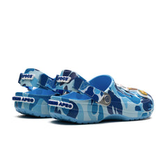 Crocs Classic Clog "A Bathing Ape ABC Camo Blue"