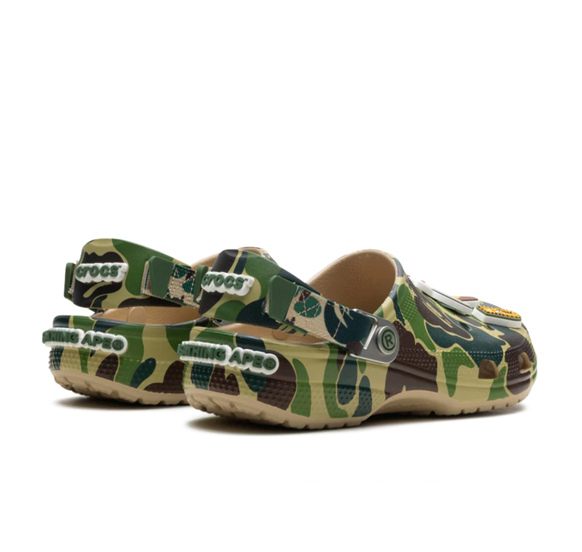 Crocs Classic Clog "A Bathing Ape ABC Camo Green"