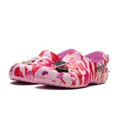 Crocs Classic Clog "A Bathing Ape ABC Camo Pink"