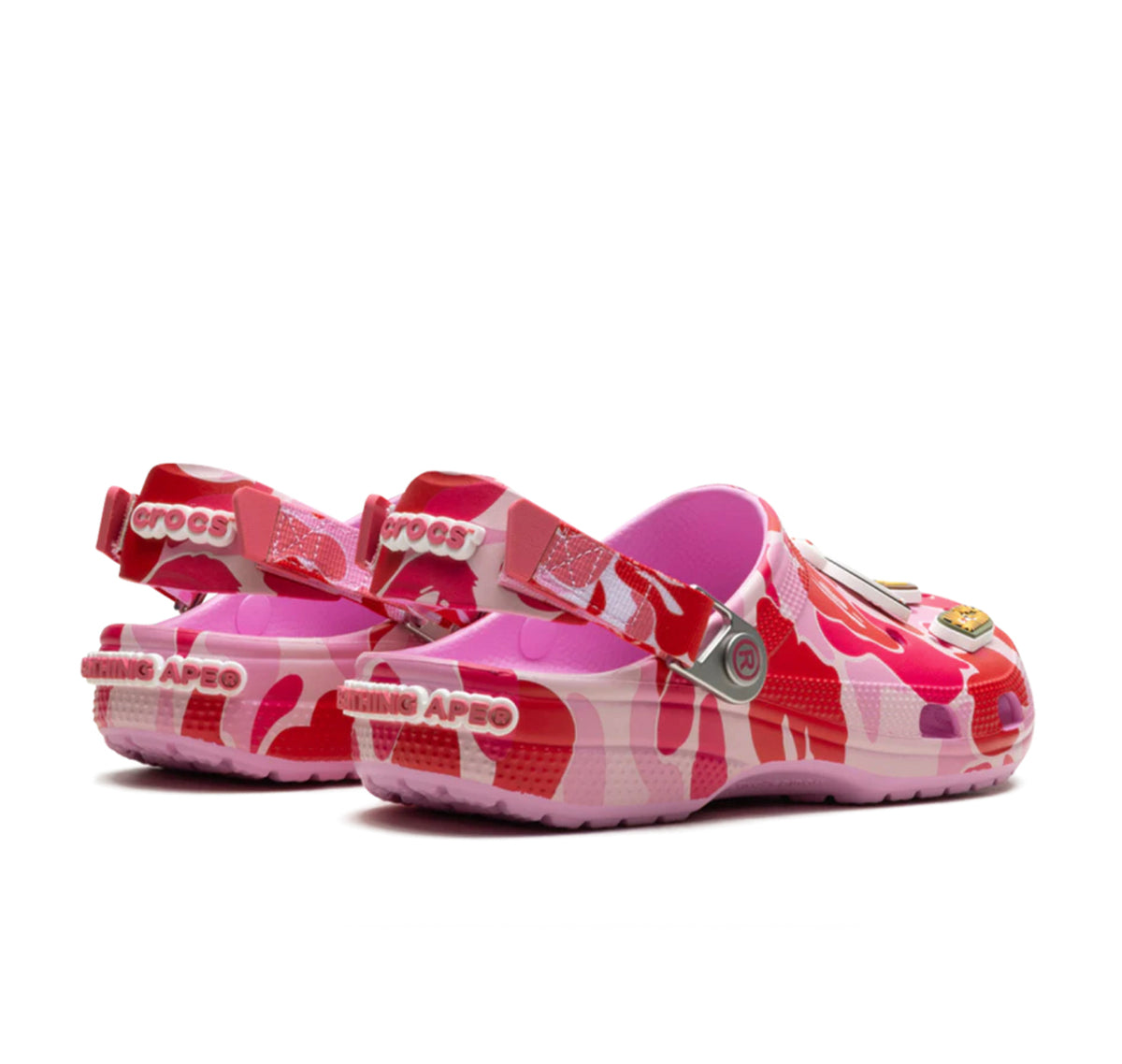 Crocs Classic Clog "A Bathing Ape ABC Camo Pink"