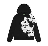 Denim Tears Big Cotton Wreath Sweatshirt Black