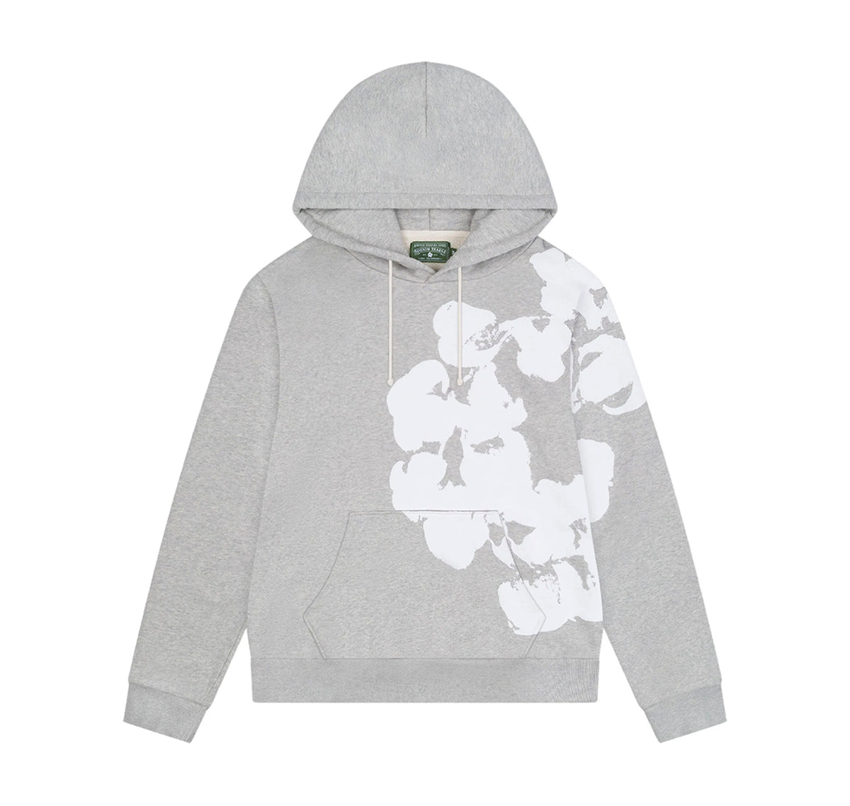 Denim Tears Big Cotton Wreath Sweatshirt Grey