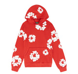 Denim Tears Cotton Wreath Hoodie Red