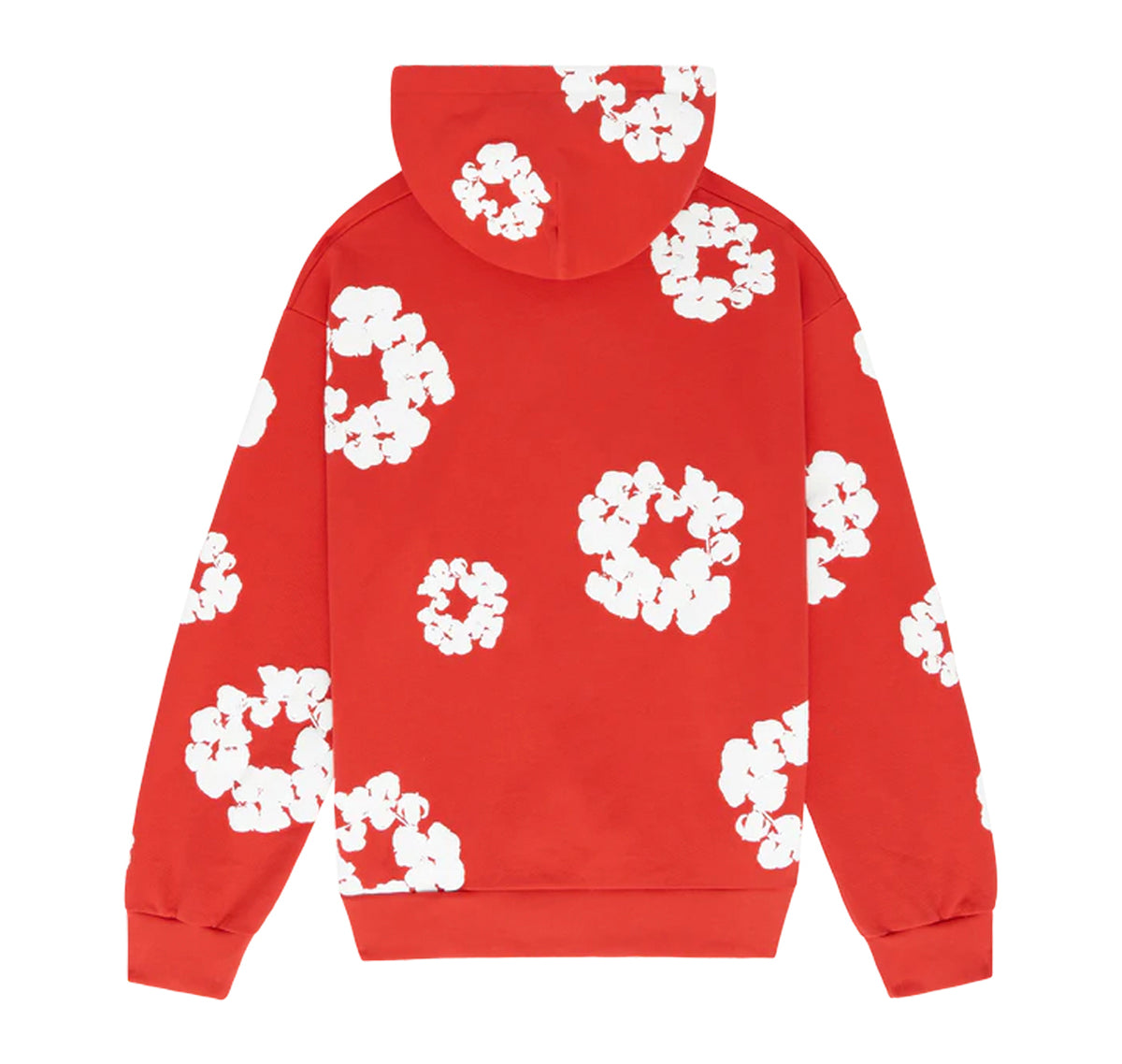 Denim Tears Cotton Wreath Hoodie Red