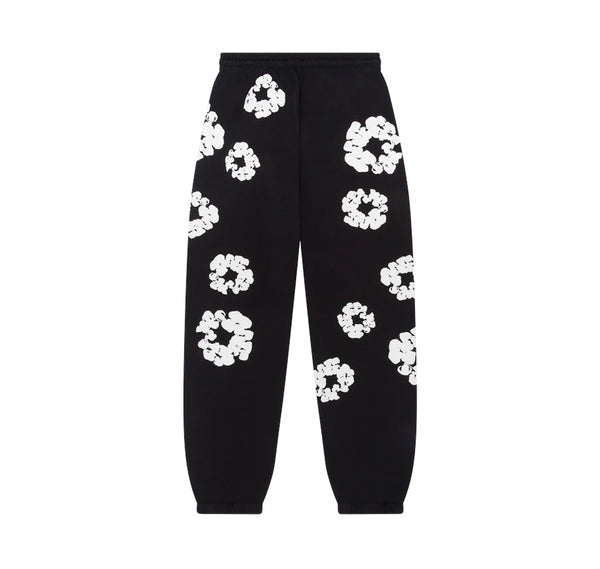 Denim Tears The Cotton Wreath Sweatpants Black