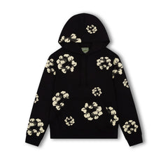 Denim Tears x CPFM Cactus Tears Wreath Hoodie Black
