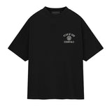 Fear of God Essentials Crest Logo Jersey Crewneck Tee Black (FW24)