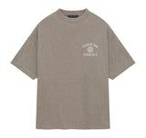 Fear of God Essentials Crest Logo Jersey Crewneck Tee Heather Grey (FW24)