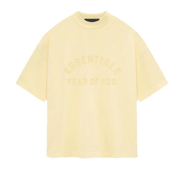 Fear of God Essentials Heavy Jersey Tee Garden Yellow