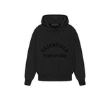 Fear of God Essentials Hoodie Black (FW23)