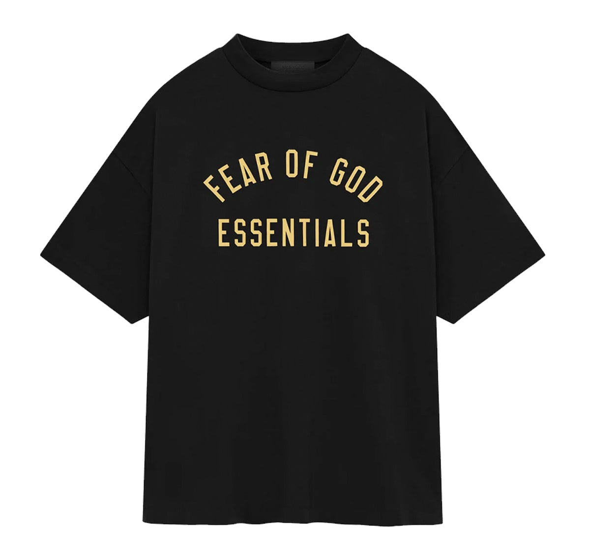 Fear of God Essentials Jersey Crewneck Tee Black (FW24)