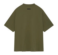 Fear of God Essentials Jersey Crewneck Tee Military (FW24)
