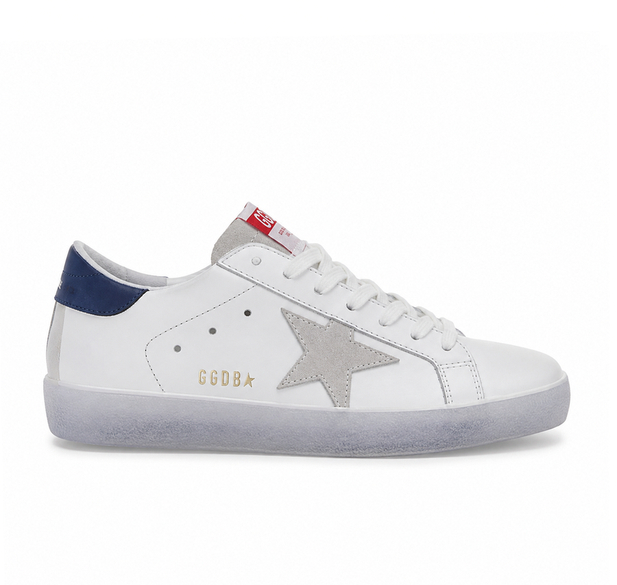 Golden Goose Superstar “White Silver Blue”