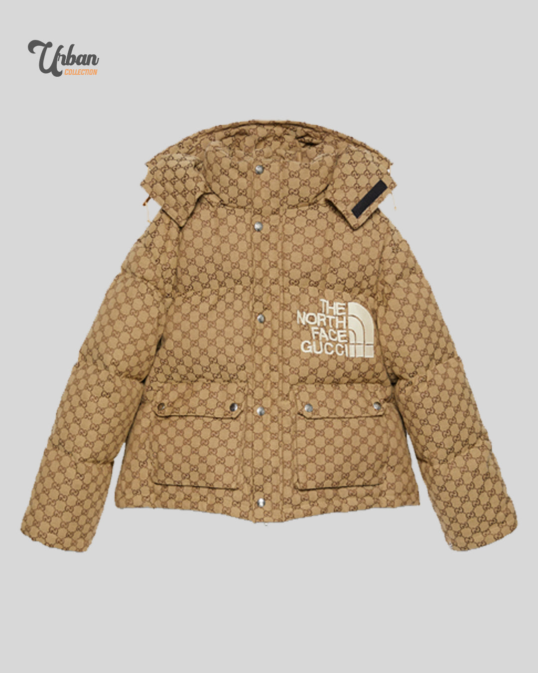 Gucci x The North Face Print Jacket Beige/Ebony
