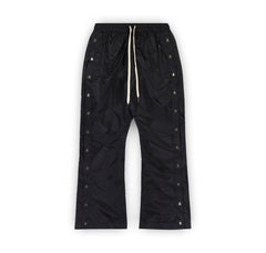 Hellstar Waxed Nylon Pants Black
