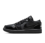 Jordan 1 Low Patent Elephant Black