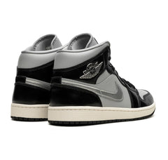 Jordan 1 Mid SE Black Metallic Silver