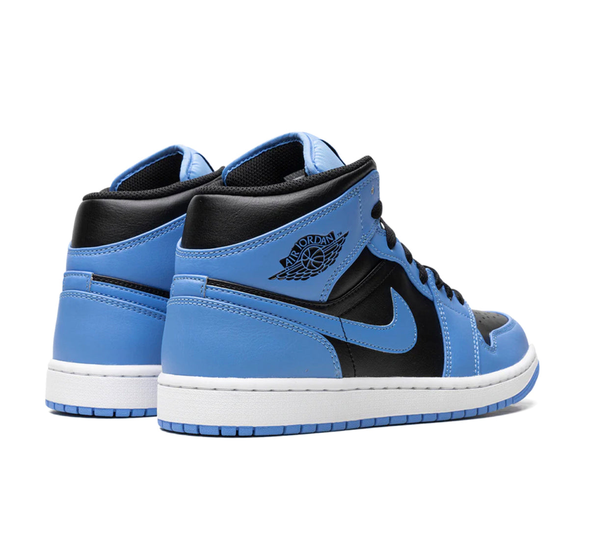 Jordan 1 Mid University Blue Black
