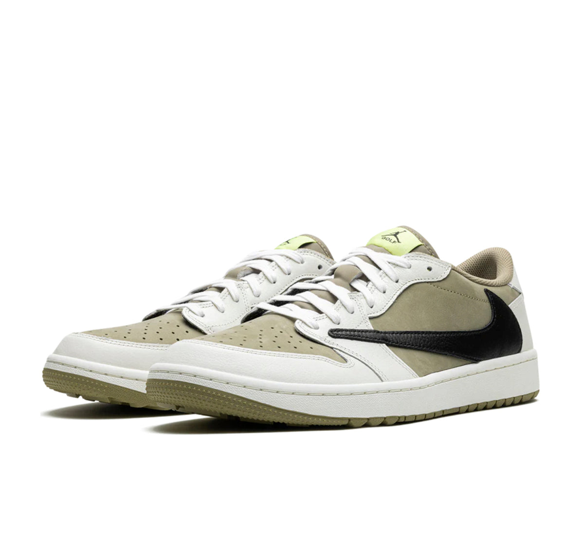 Jordan 1 Retro Low Golf Travis Scott Neutral Olive