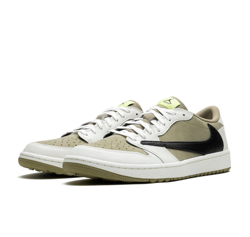 Jordan 1 Retro Low Golf Travis Scott Neutral Olive