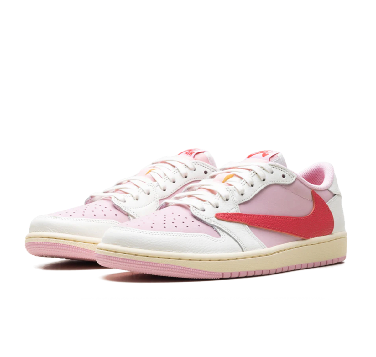 Jordan 1 Retro Low OG "Travis Scott Sail Tropical Pink"