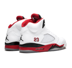 Jordan 5 Retro "Fire Red Black Tongue"